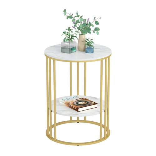 Coffee table round marble sofa - coffee,