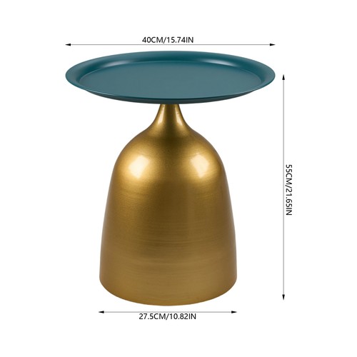 Round side table sofa - round,