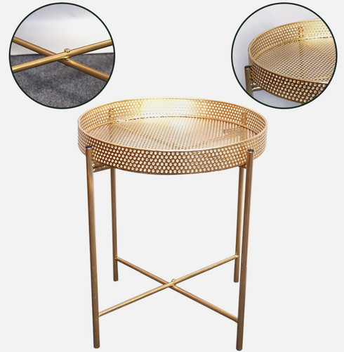 Gold metal side - gold,