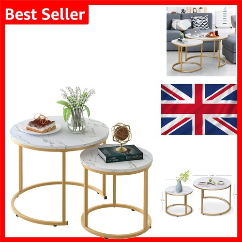 Gold piece nesting coffee - gold,