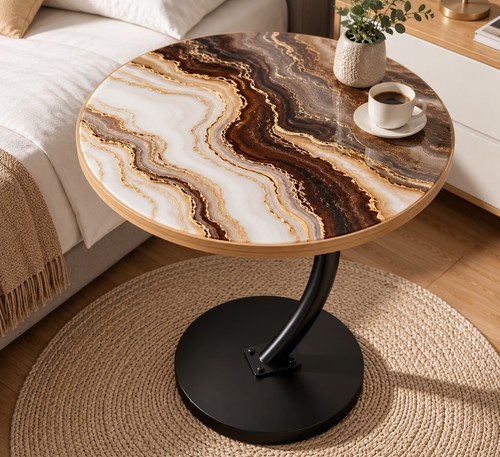 Luxury round brown - luxury,