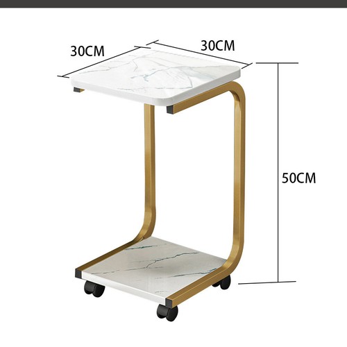 Narrow mobile coffee - narrow, table