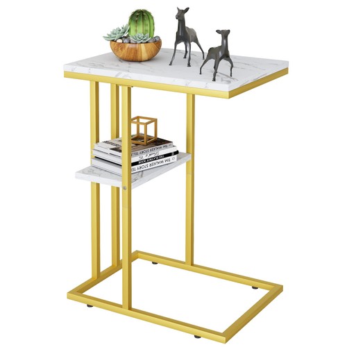 Shaped end table - side, sofa