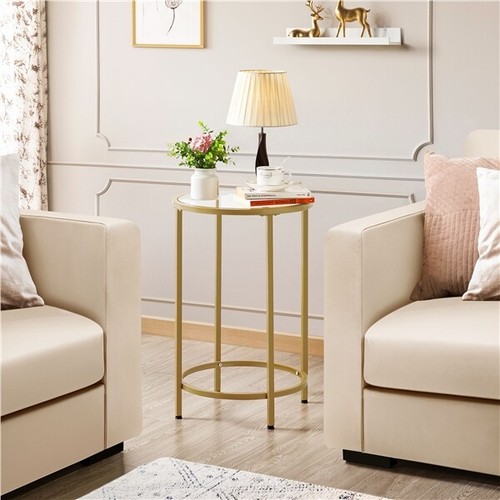 Round side table - round,