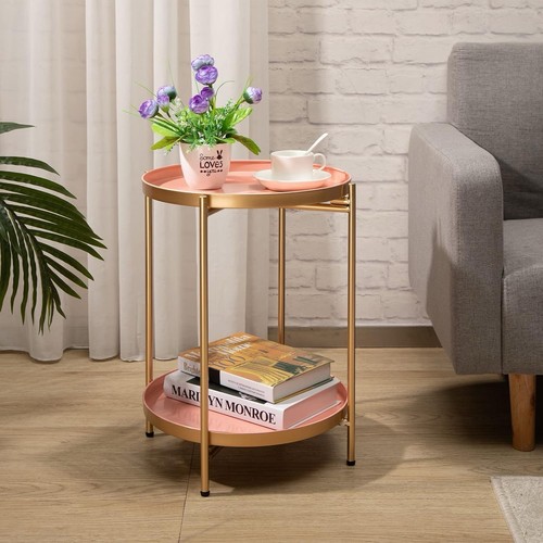 Hollyhome gold round side - gold,