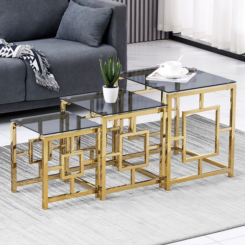 Set glass nesting coffee - 3,
