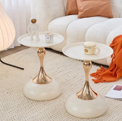 Round side table coffee - table,,