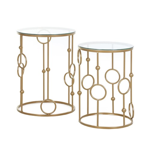 Set gold nesting coffee - of,