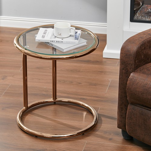 Rose gold round - rose,