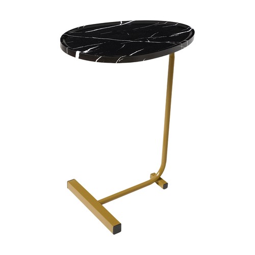Shaped side table - , end