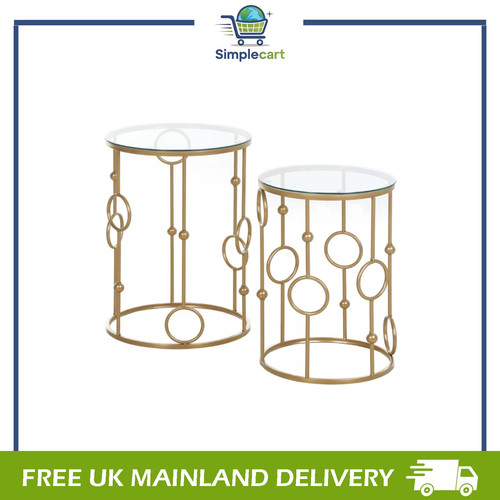Set nesting coffee table - of,