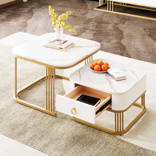 Nestable coffee table high - nestable,
