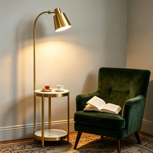 Standing light floor lamp end - standing,