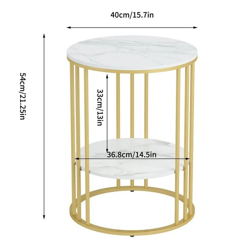 Luvodi round side - luvodi, table