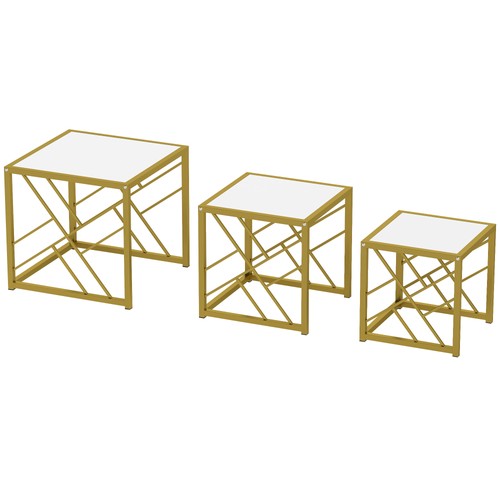 Nesting coffee tables - nesting, of
