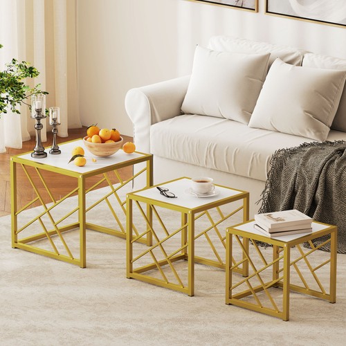 Nesting coffee tables - set, of