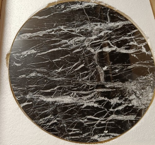 Real marble coffee table side - real,