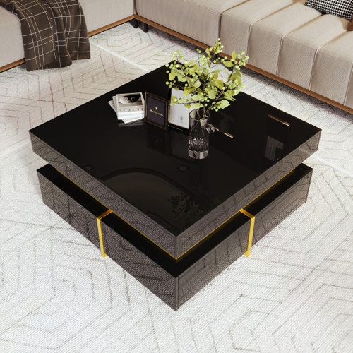 Coffee table high gloss - coffee, table,